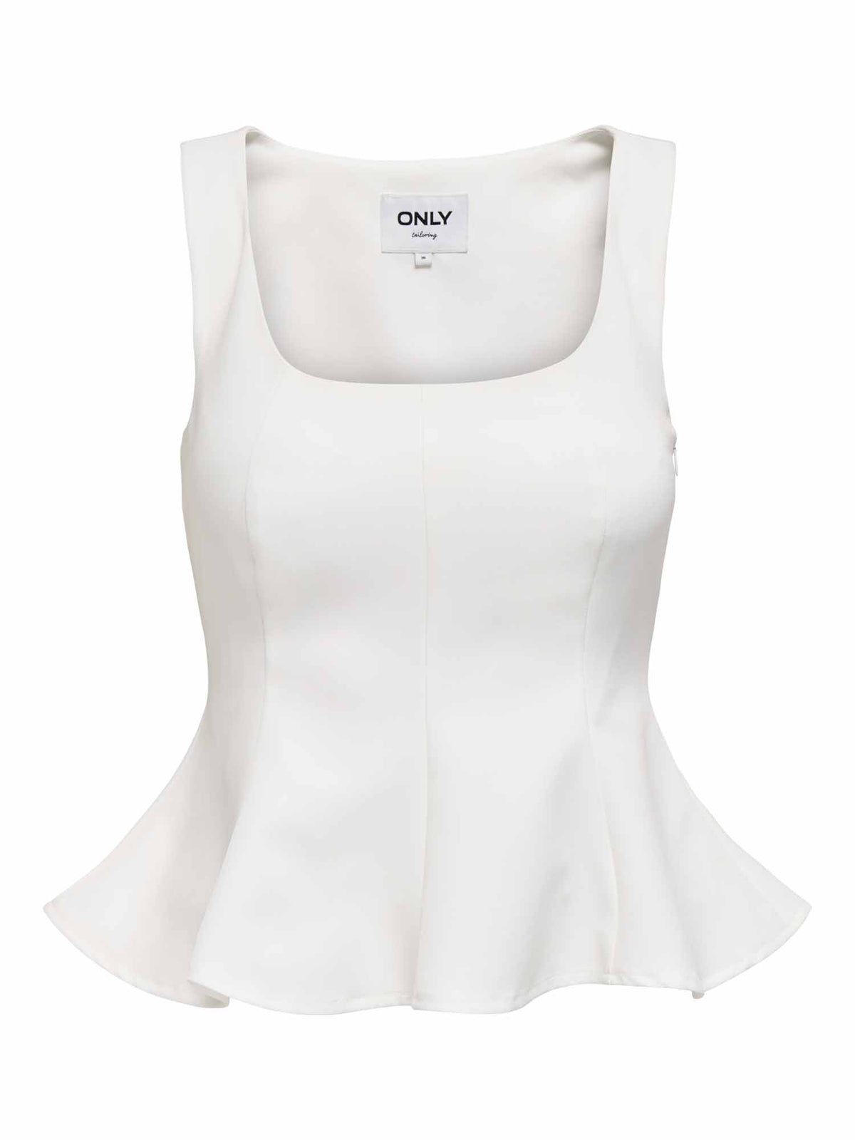 Only lorleen top da donna panna