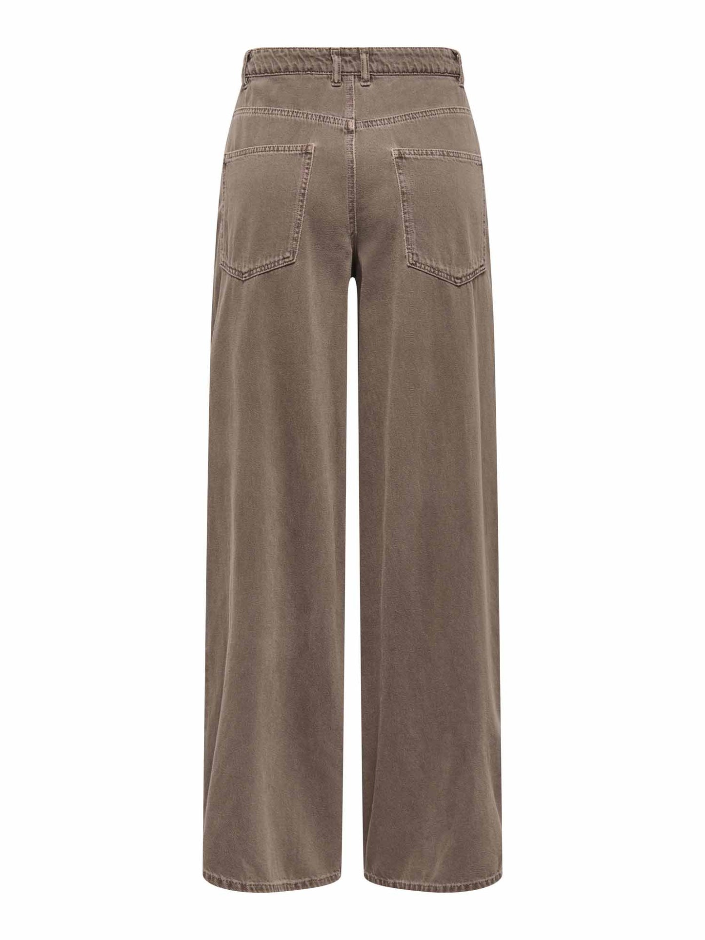 Jeans Only Rainfall da donna in denim marrone dal look contemporaneo