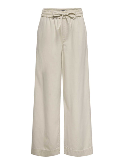 Pantaloni donna Only Maisa in panna dall'eleganza raffinata