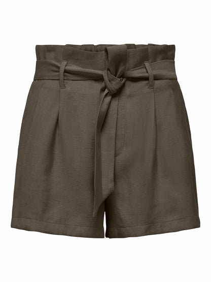 Shorts Only Lalia da donna beige per la primavera-estate