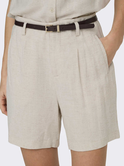 Only Siesta, shorts beige da donna per la primavera-estate