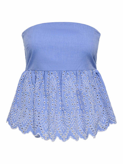 Canotta Only Tulum azzurra da Donna per la primavera-estate