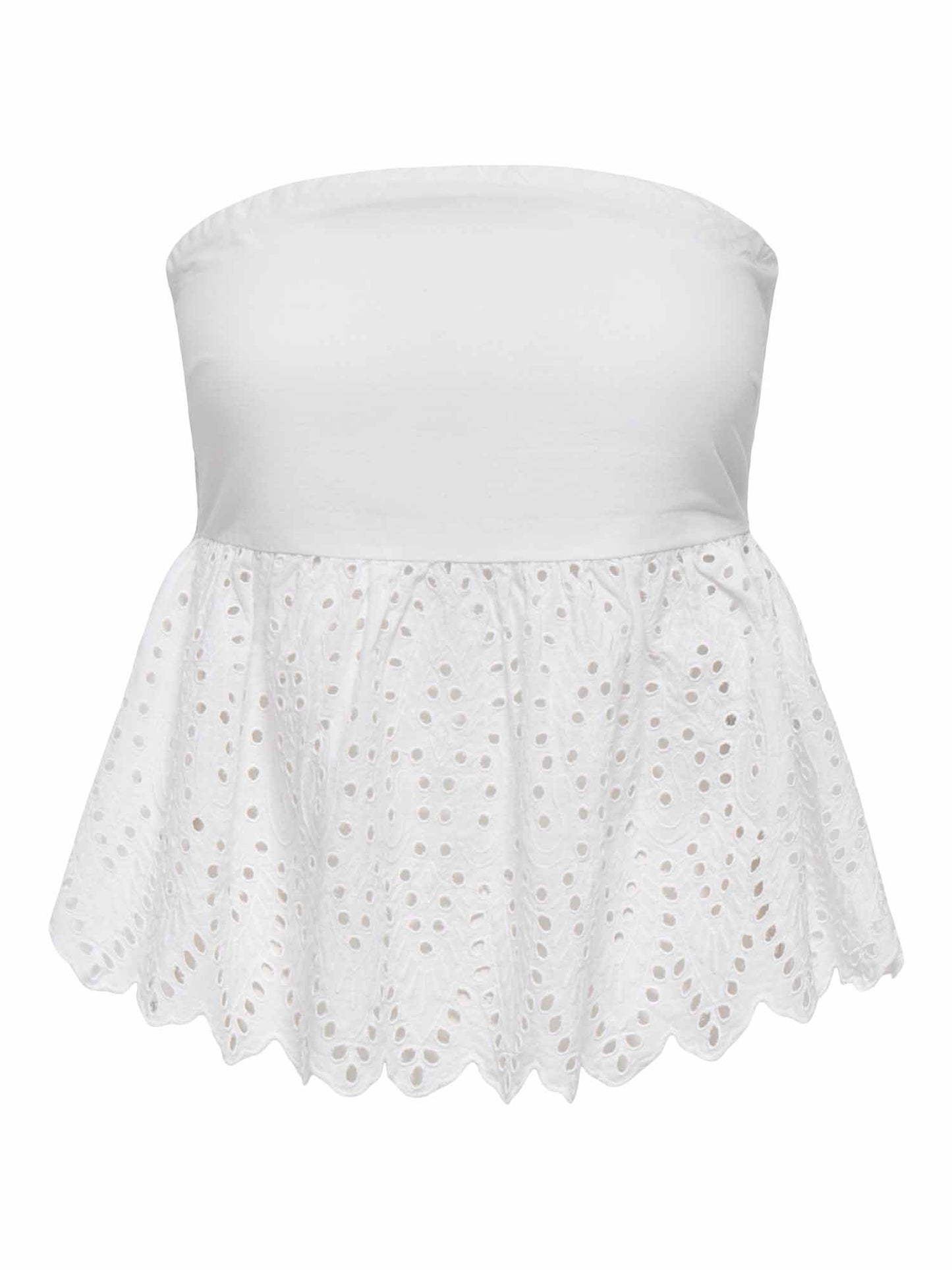 Canotta Only Tulum donna in bianco