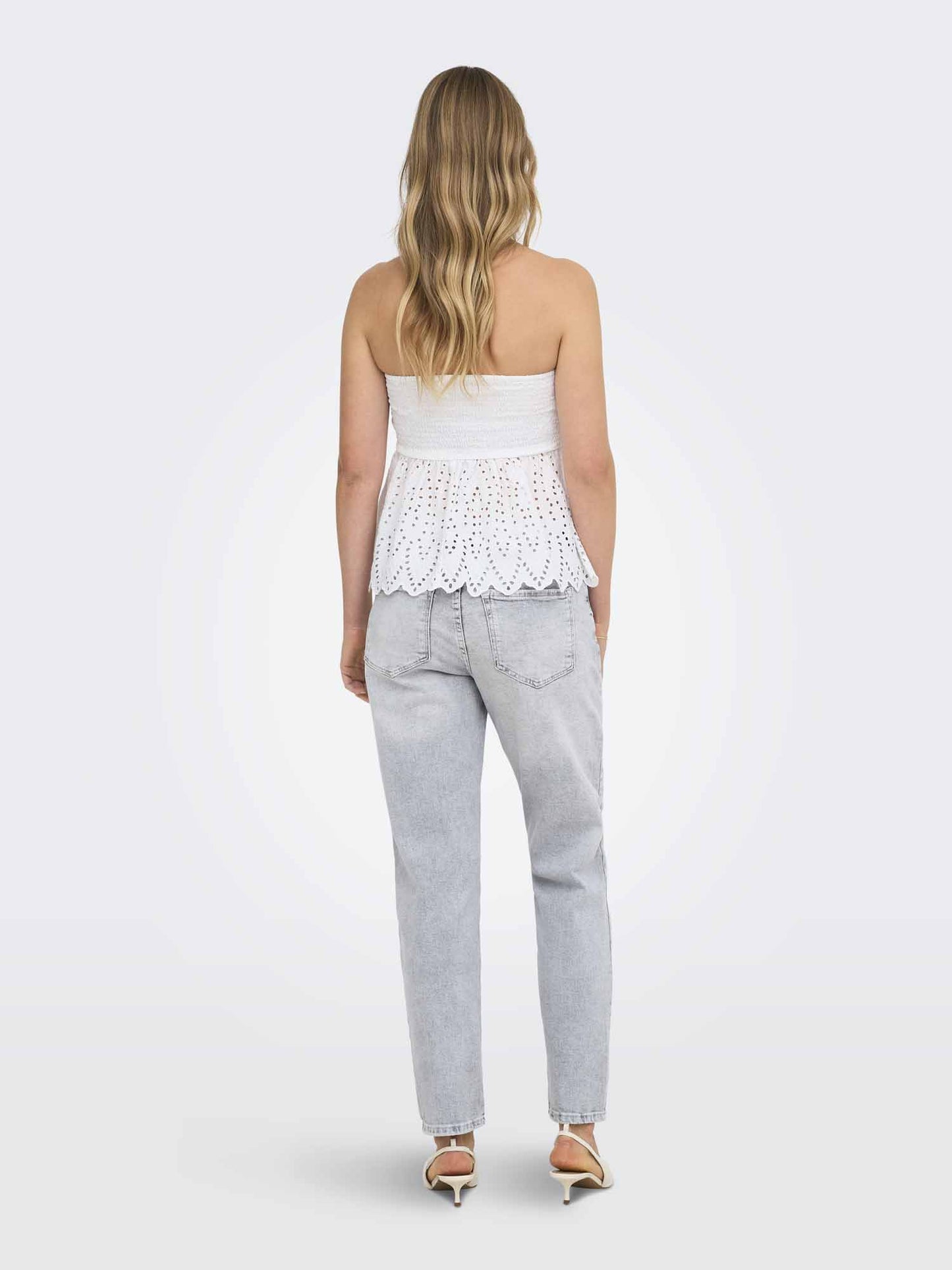 Canotta Only Tulum donna in bianco