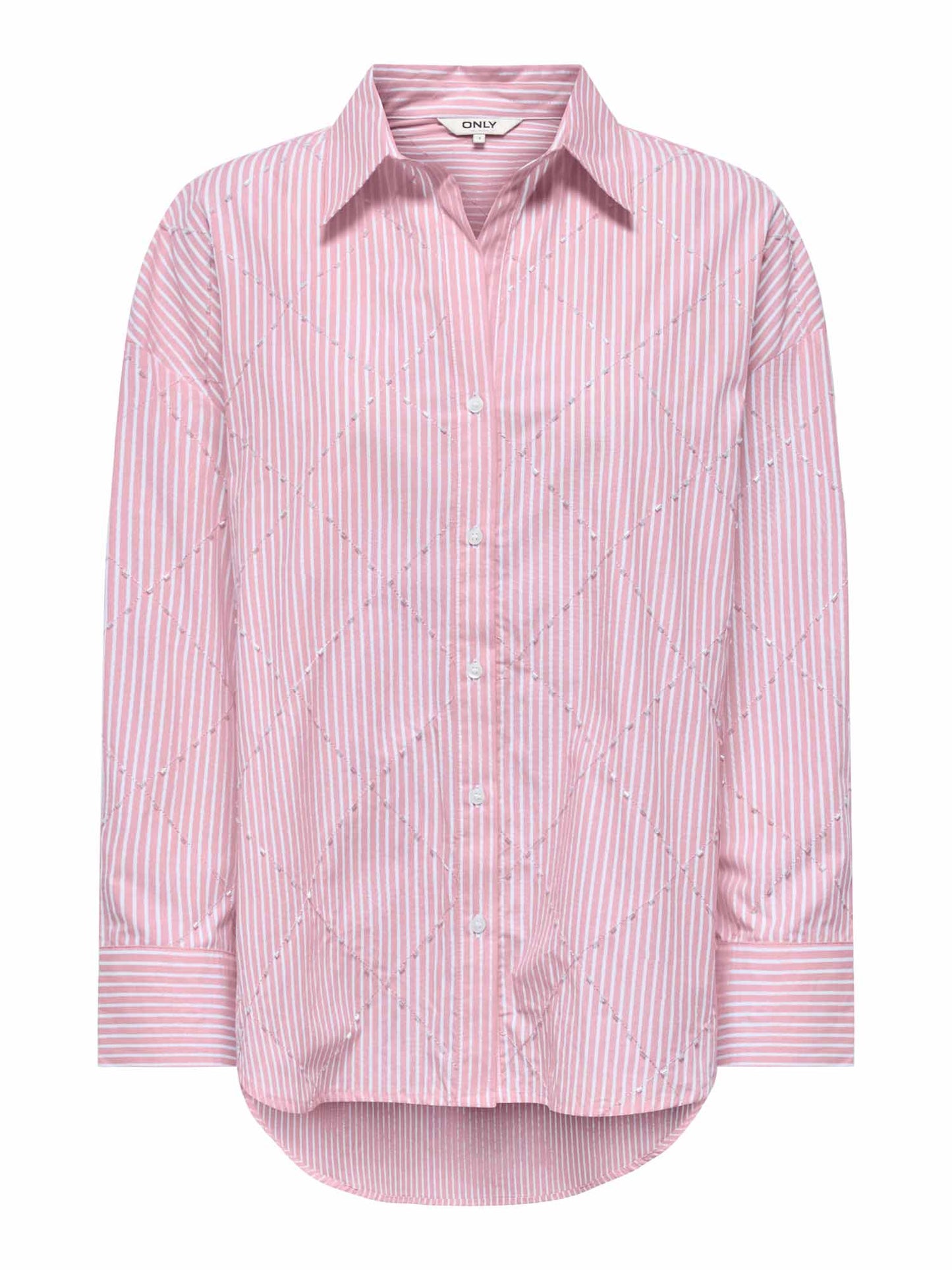 Camicia rosa Onlzelena da donna, versatile e raffinata per ogni giorno