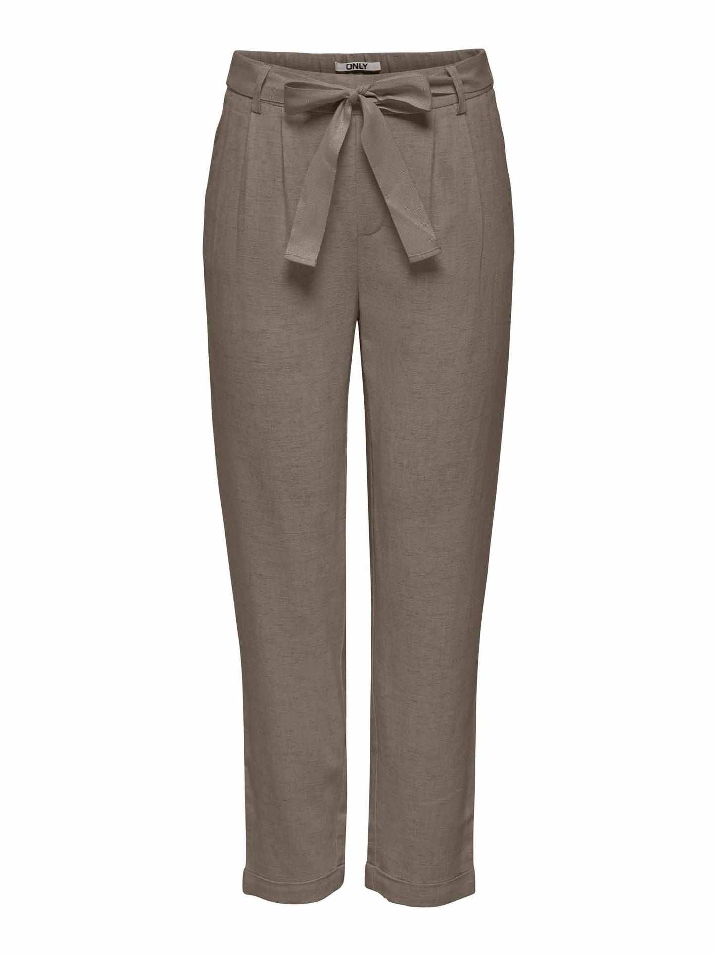 Only Rita, pantaloni da donna marroni primaverili