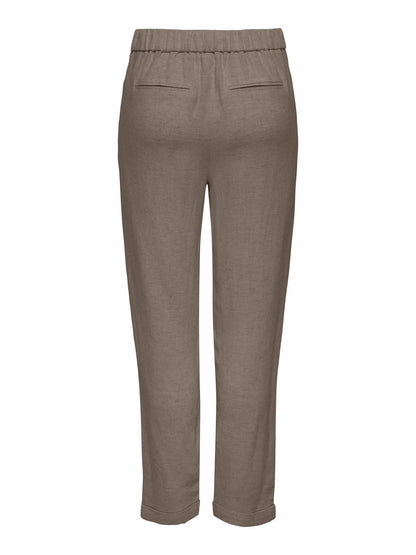 Only Rita, pantaloni da donna marroni primaverili