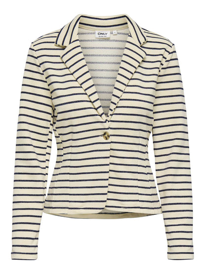 Only Blazer da donna beige elegante e versatile