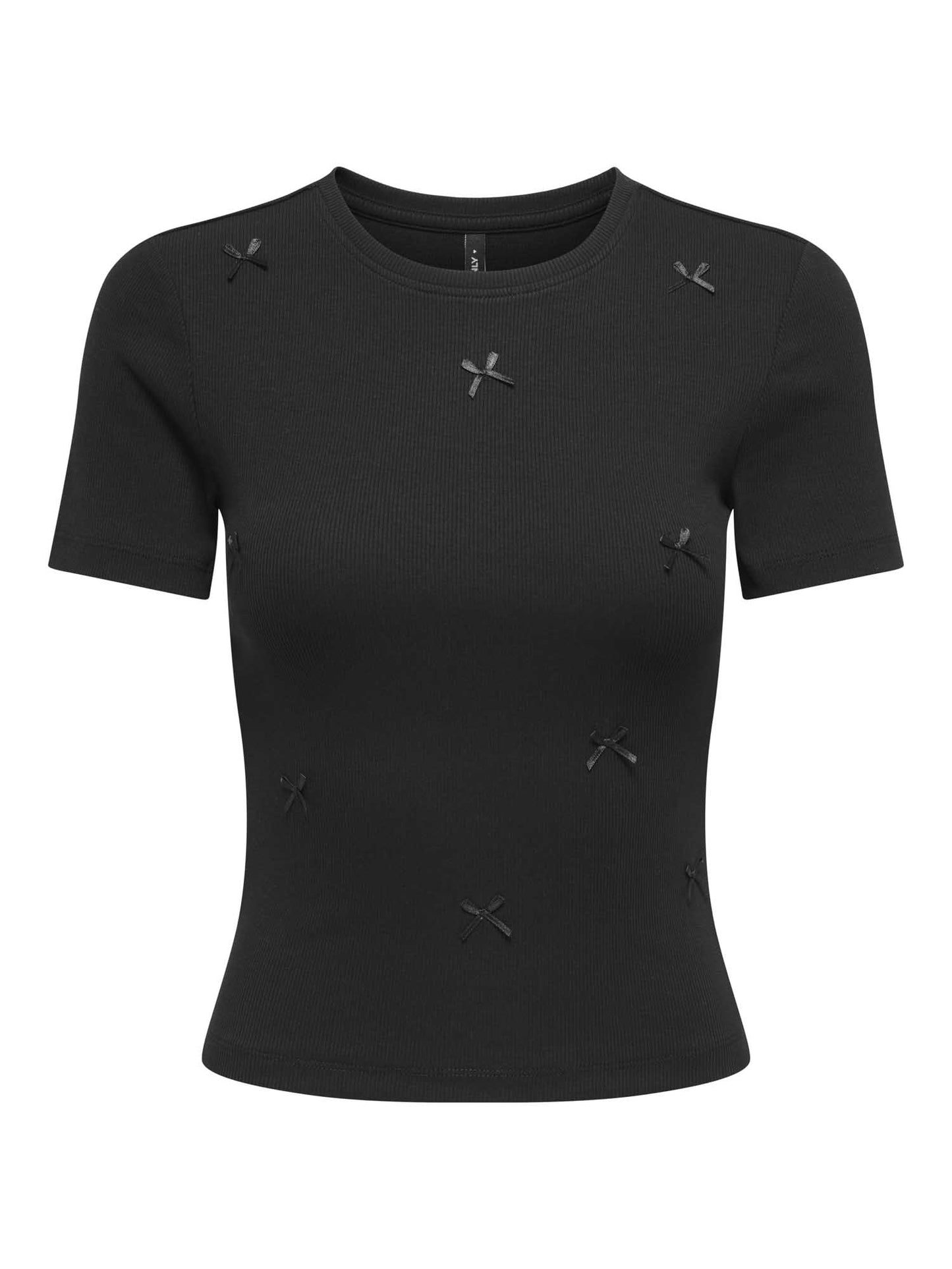 T-shirt maniche corte unisex Only nera versatile