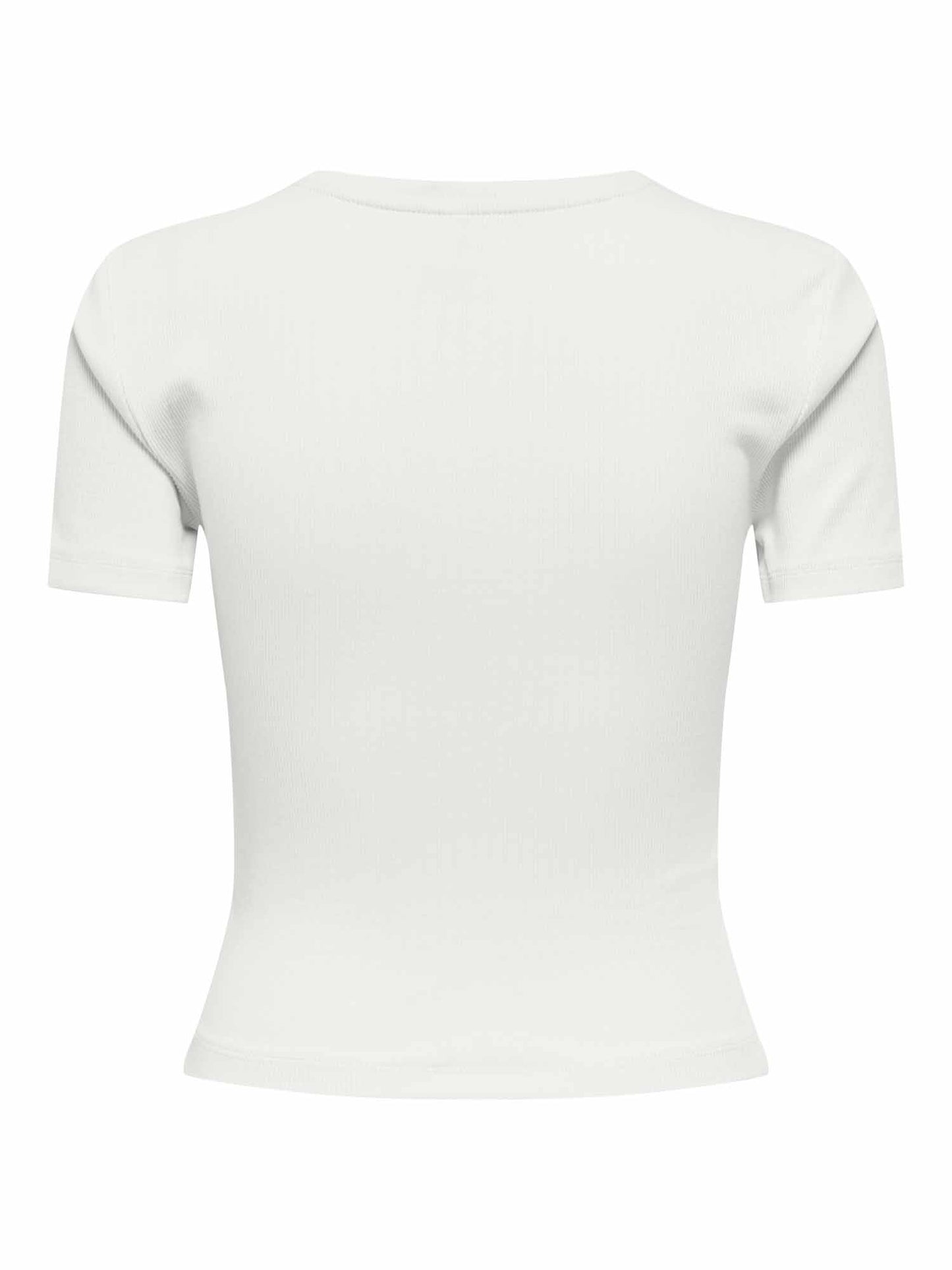 T-shirt da donna Only in delicato colore panna