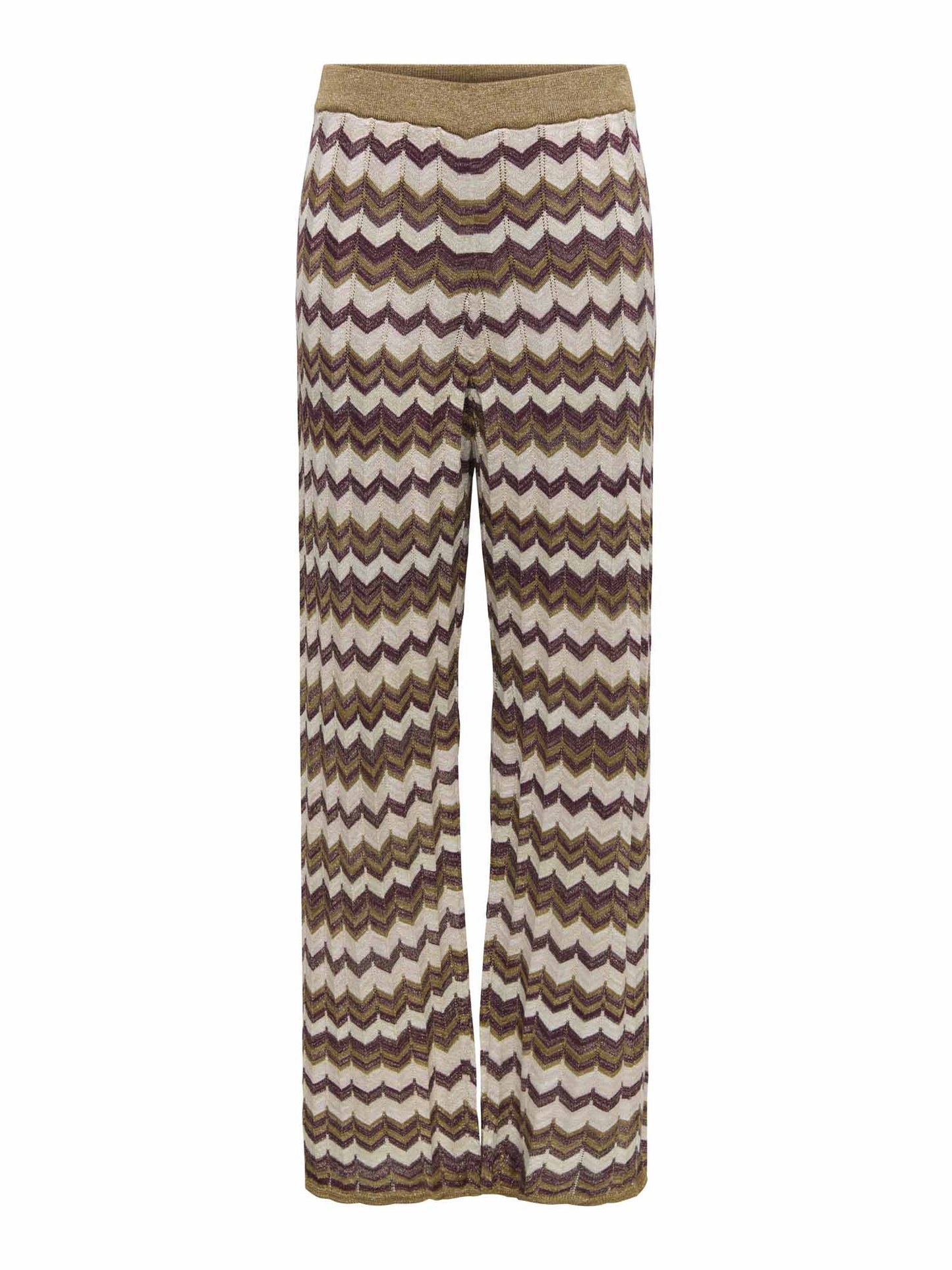 Pantaloni Only Aster bordeaux da donna