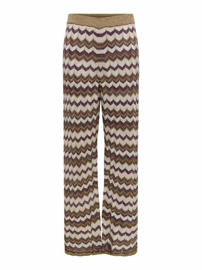 Pantaloni Only Aster bordeaux da donna
