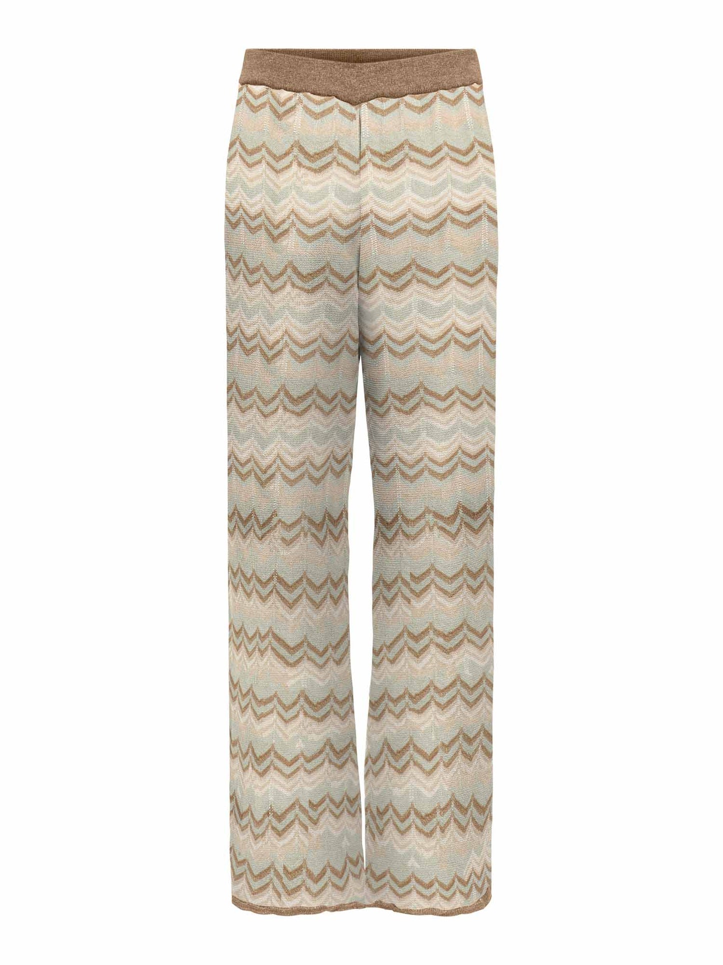 Pantaloni Only Aster verdi da donna