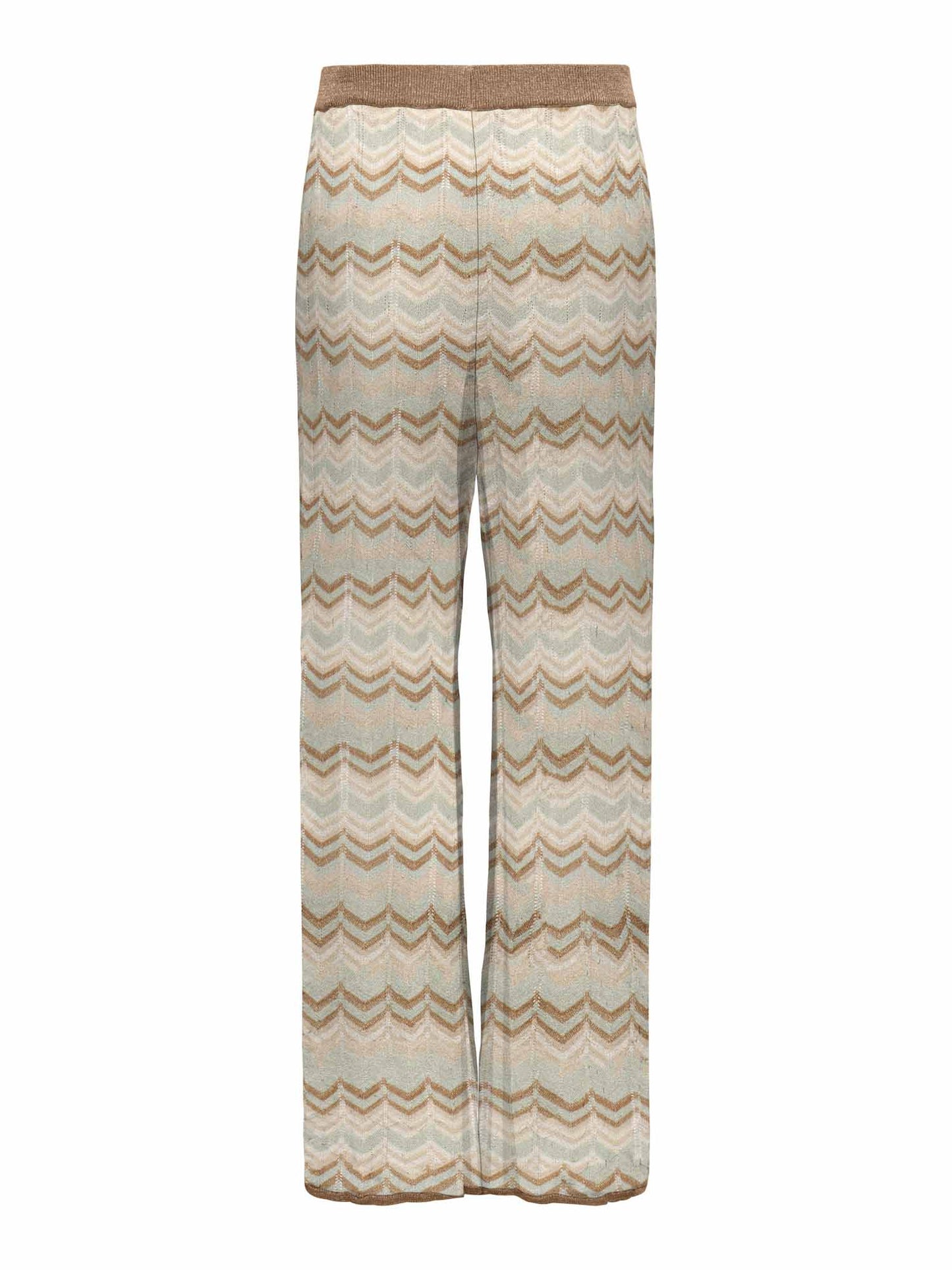 Pantaloni Only Aster verdi da donna
