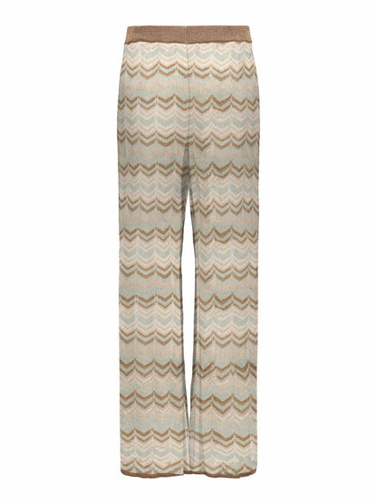 Only aster pantalone da donna verde