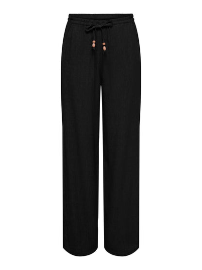 Pantaloni Only Nele da donna in nero