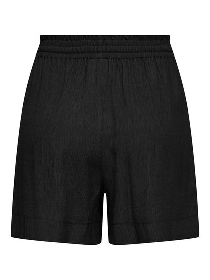 Shorts Only Nele in viscosa neri da Donna per la primavera-estate