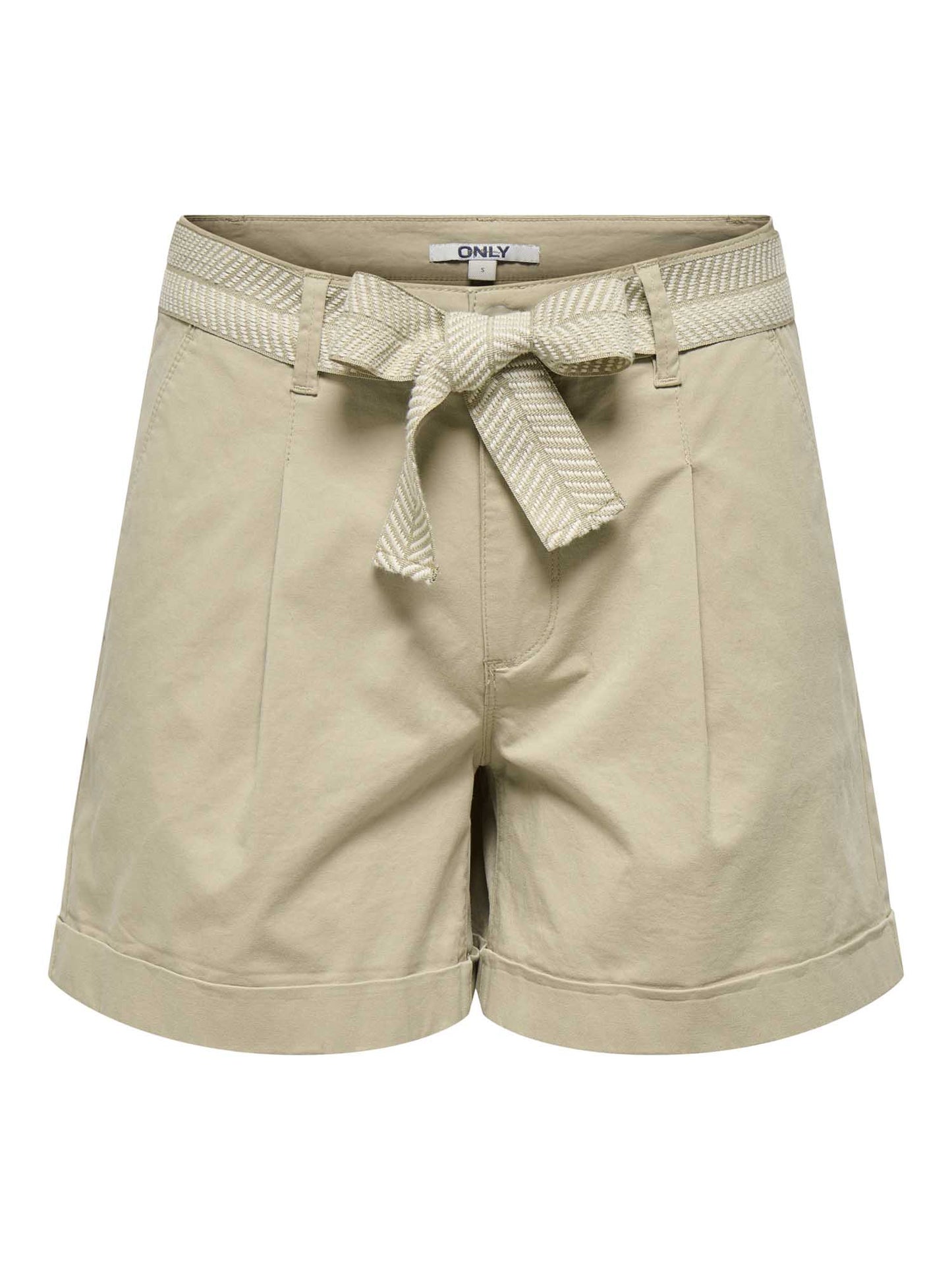 Shorts Only Azelea beige da donna