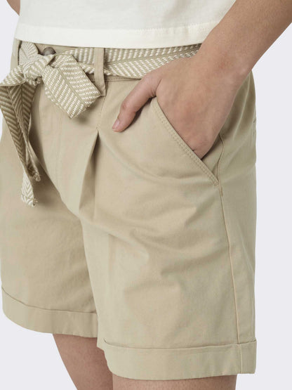 Shorts Only Azelea beige da donna