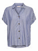 only-gibsi-camicia-donna-blu-a-maniche-corte