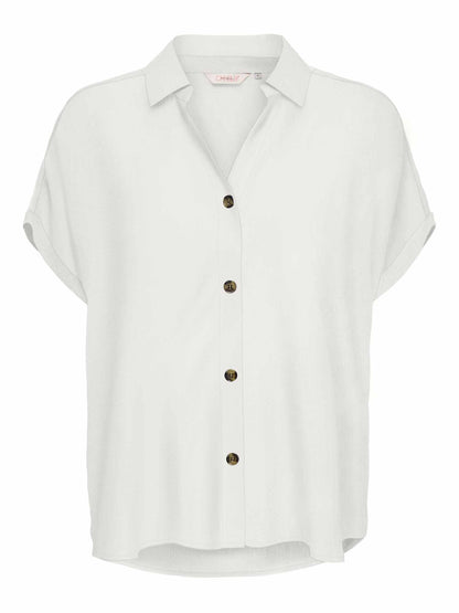 Camicia donna Only Gibsi color crema per primavera-estate