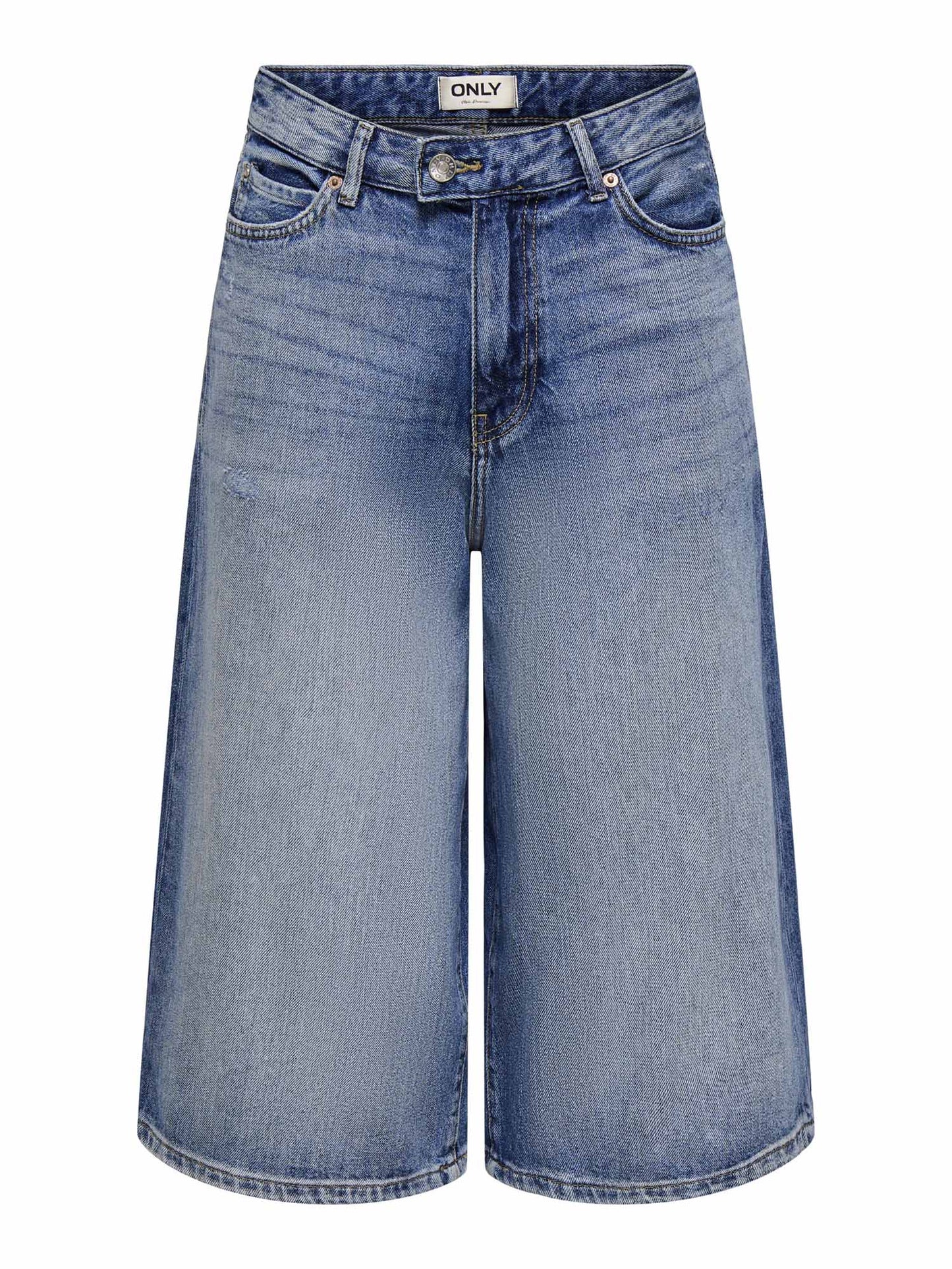 Bermuda Only Shiloh Wide da donna in denim