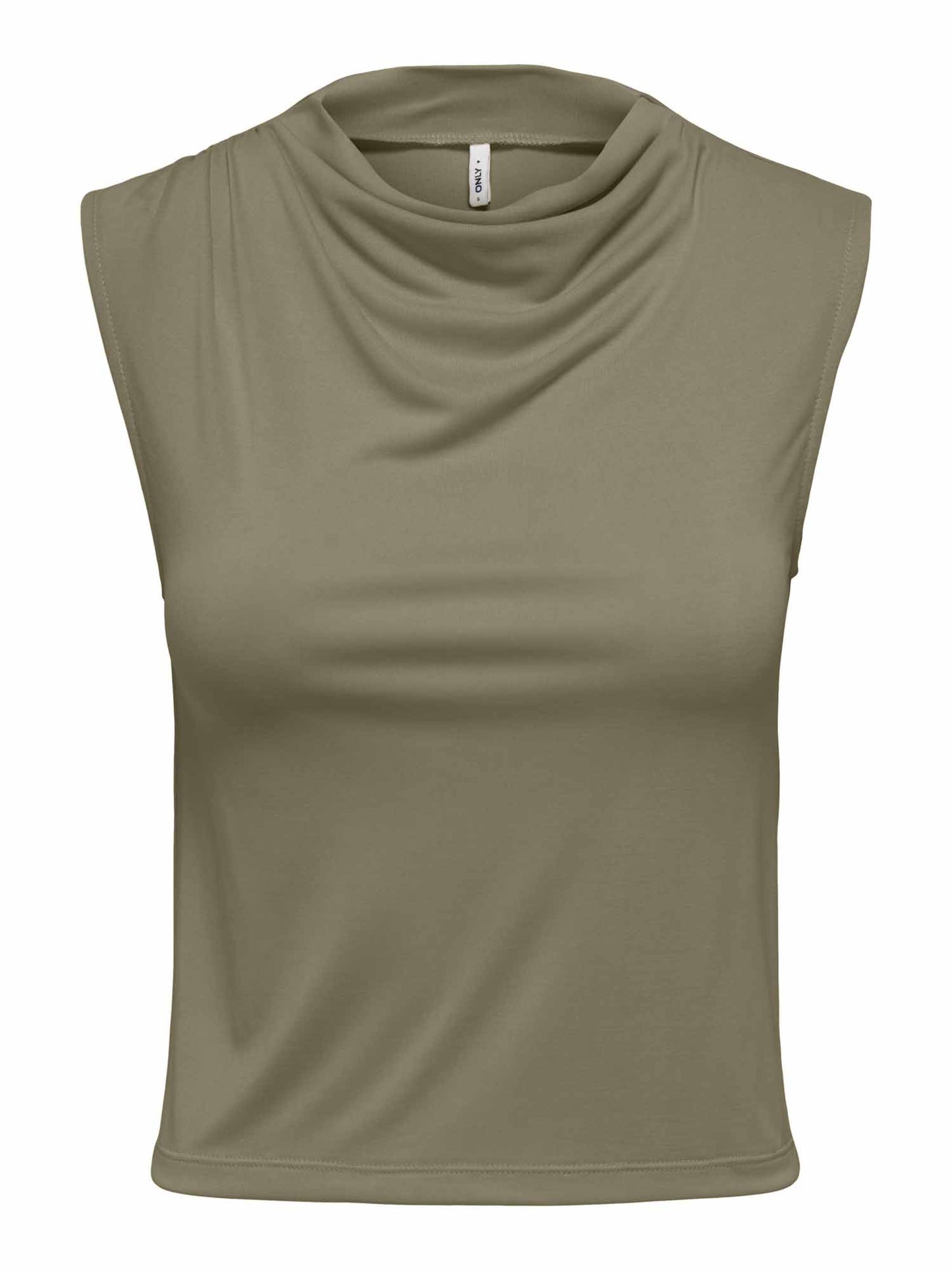 Only Hannah, t-shirt verde da donna a maniche corte