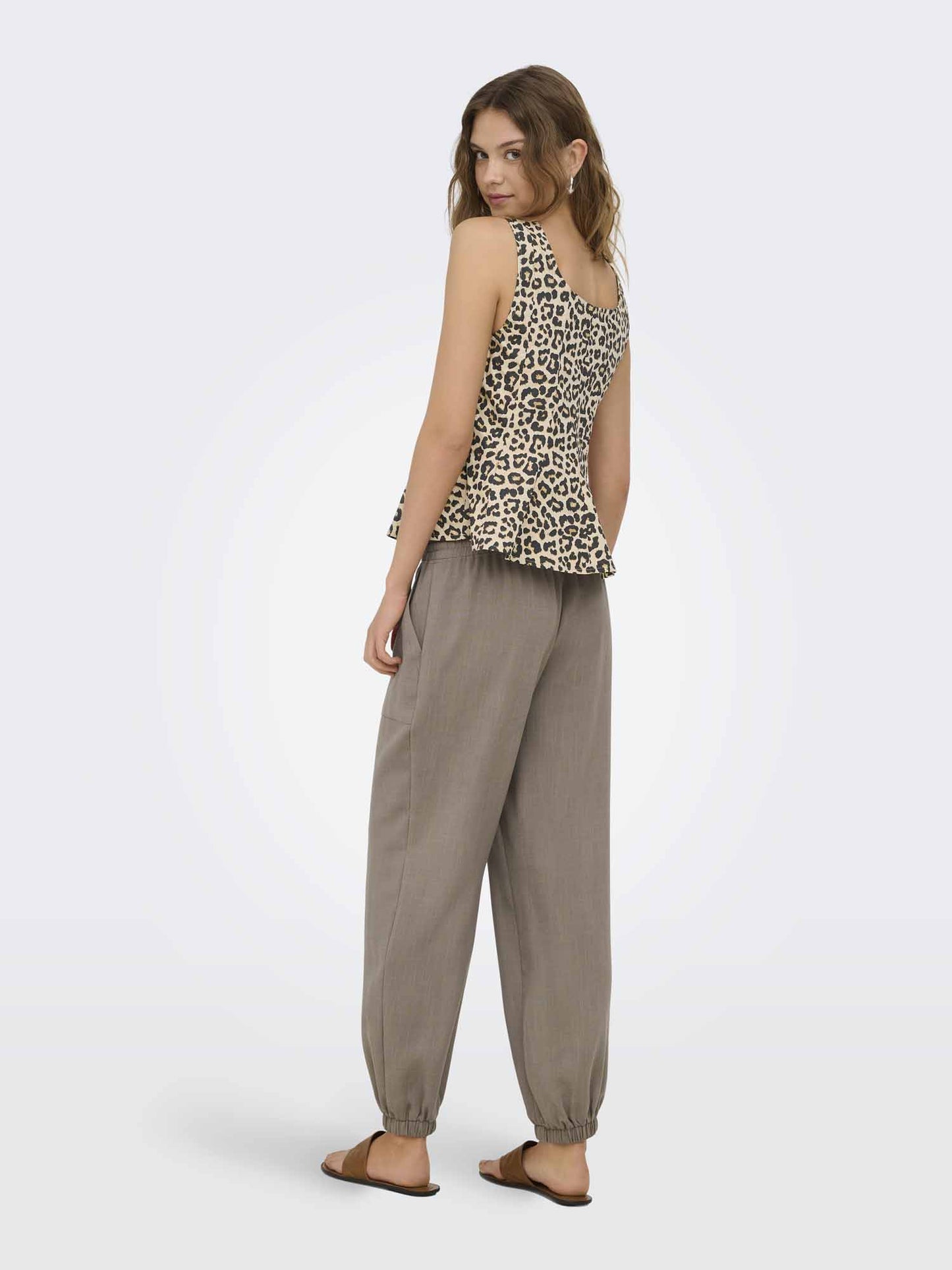 Canotta donna Only Martina con stampa multicolore