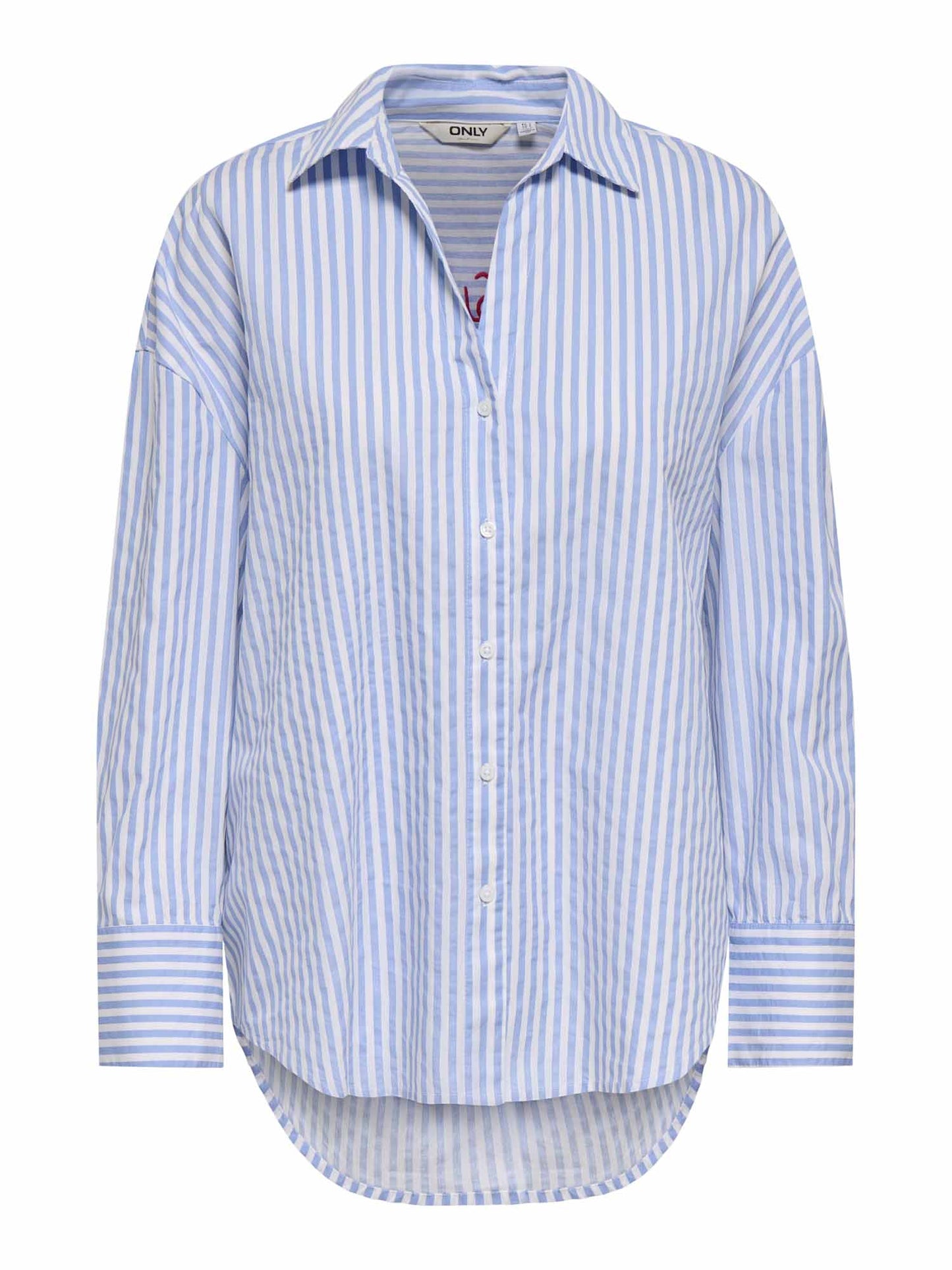 Camicia donna Only Quina Oregon azzurra dal look fresco e versatile