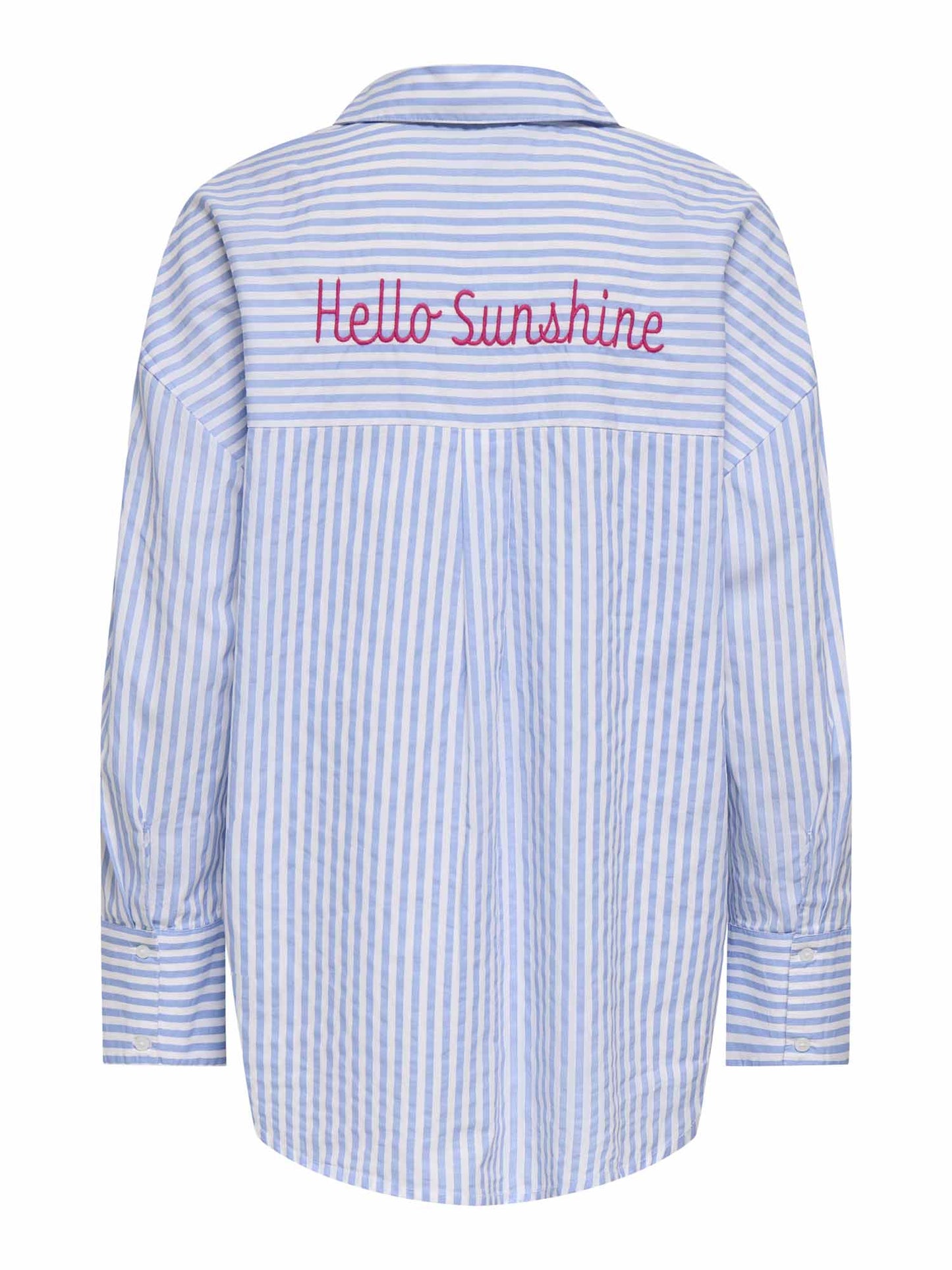 Camicia donna Only Quina Oregon azzurra dal look fresco e versatile