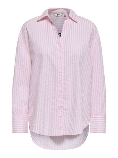 Only Quina Oregon, camicia donna multicolore primaverile