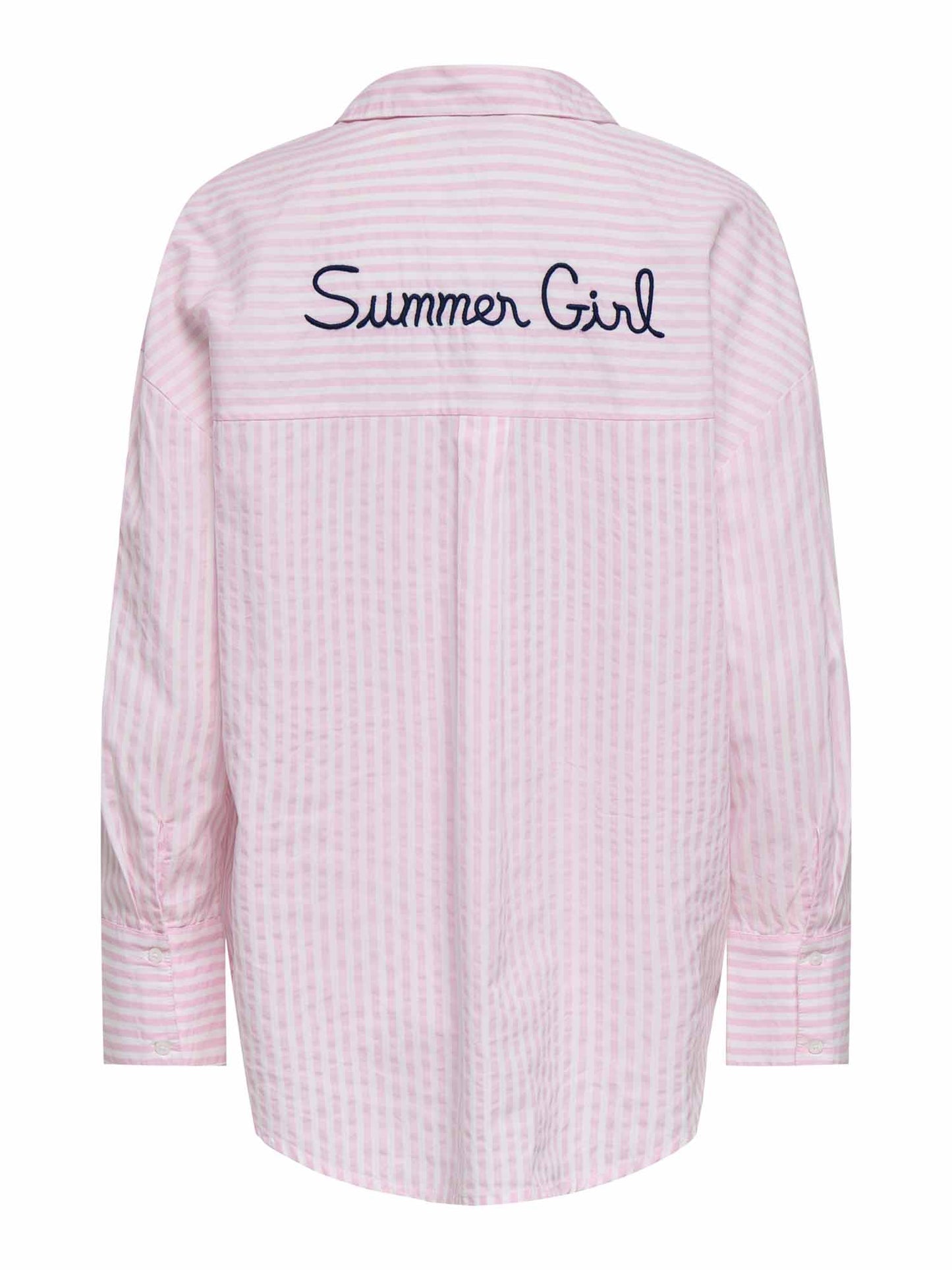 Only Quina Oregon, camicia donna multicolore primaverile