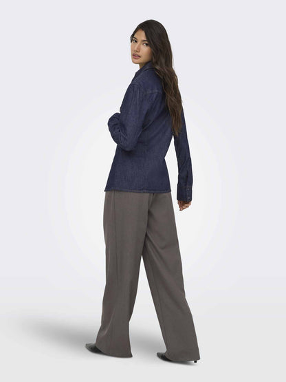 Only Olivia, camicia da donna denim
