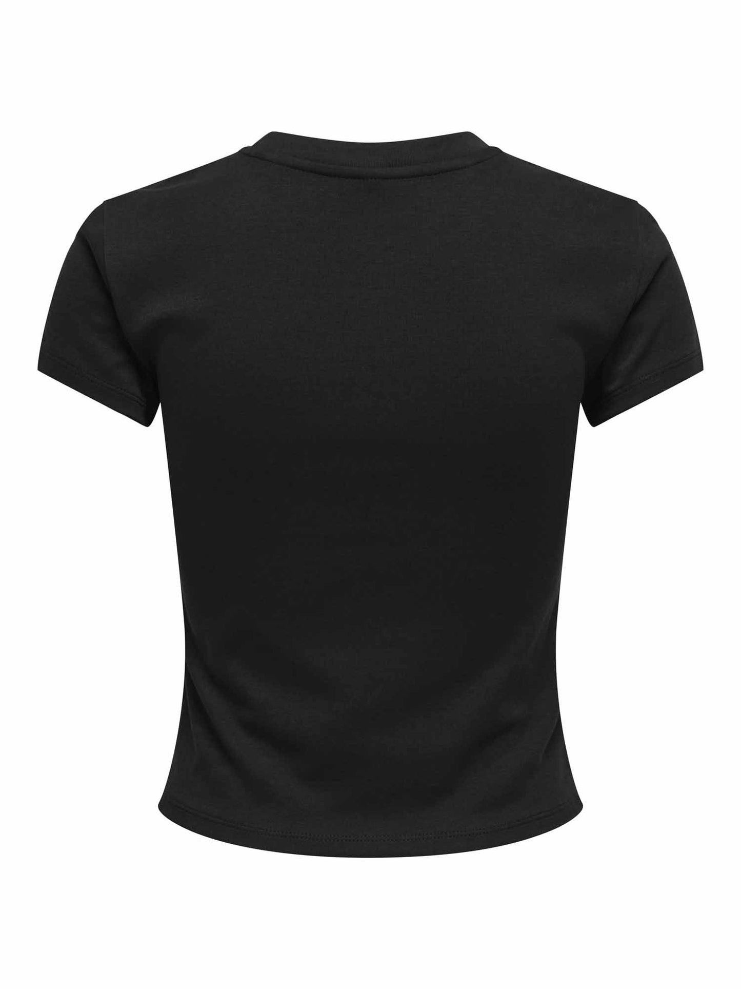 Only Onlsuperior S/S O-Neck Top CC, t-shirt maniche corte da donna nera