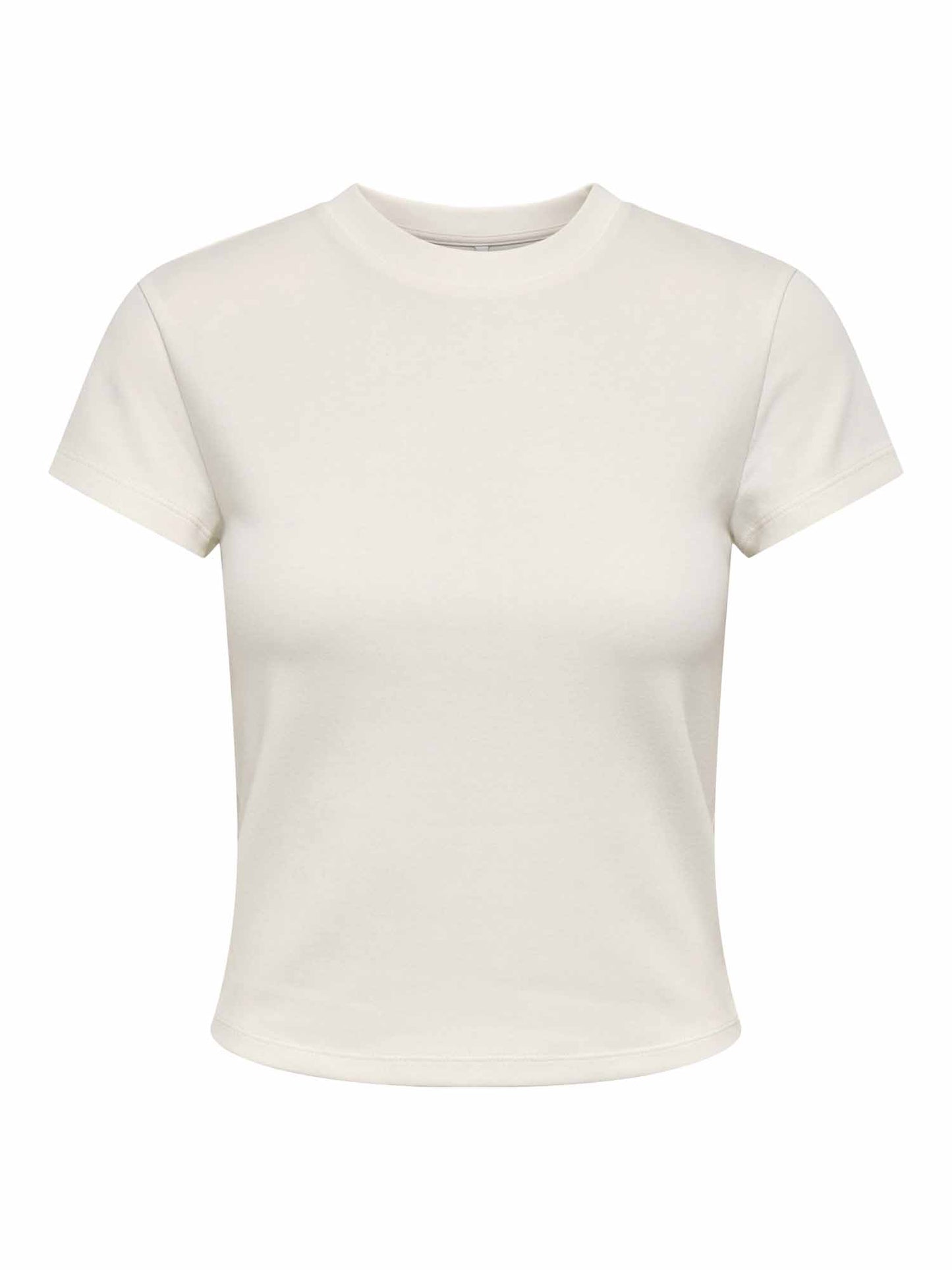 Only 15377620 Cloud, t-shirt maniche corte da Donna panna