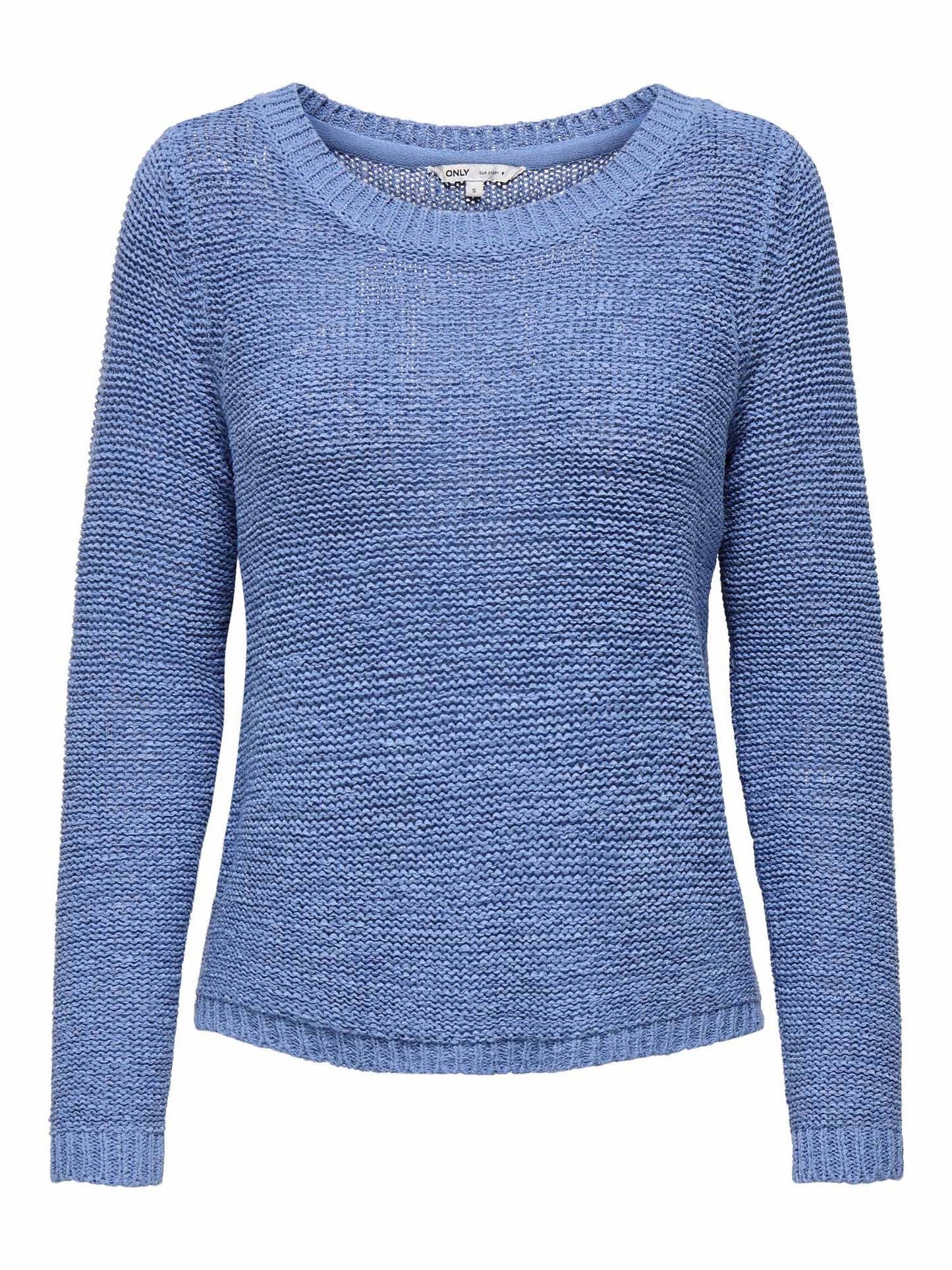 Only pullover lavorato a maglia da donna in grigio versatile