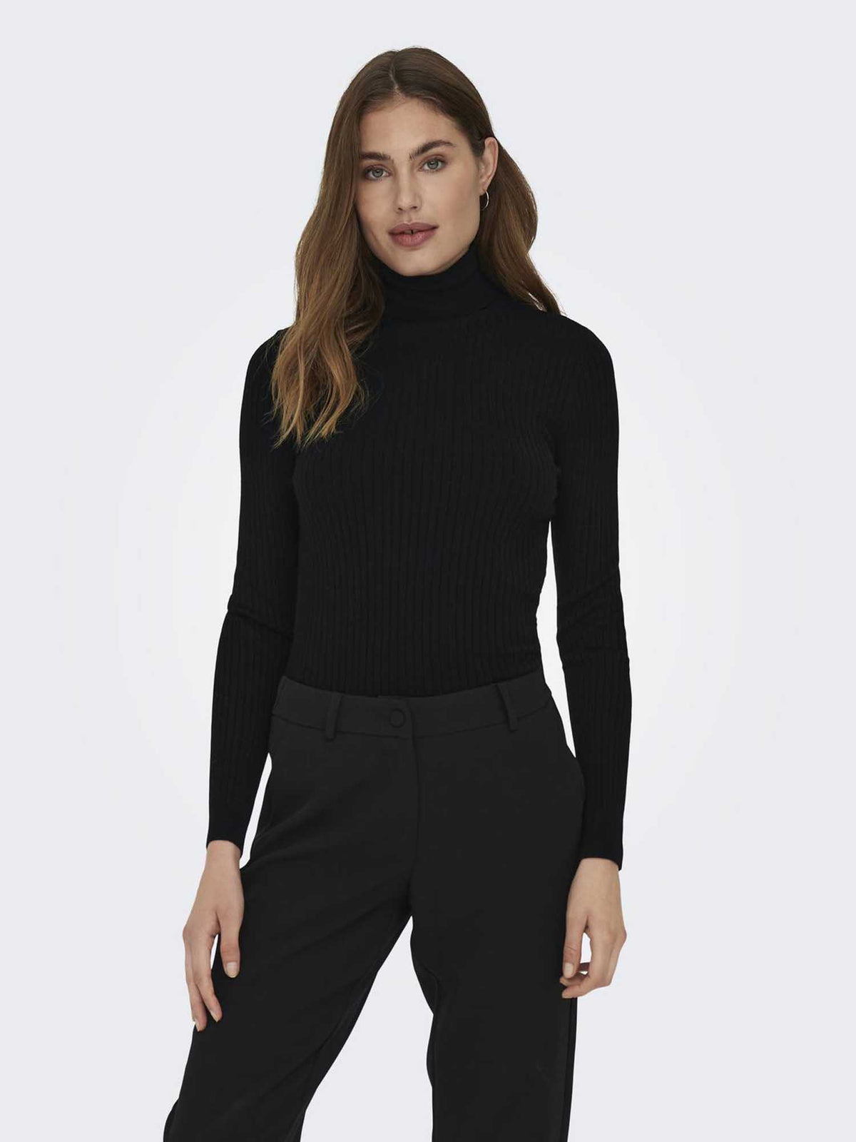 Only karol roll maglia da donna nero
