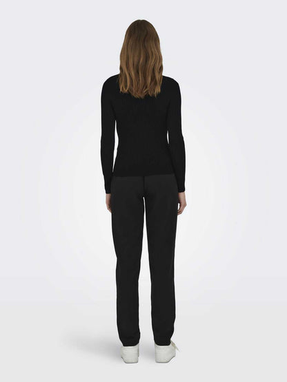 Only karol roll maglia da donna nero