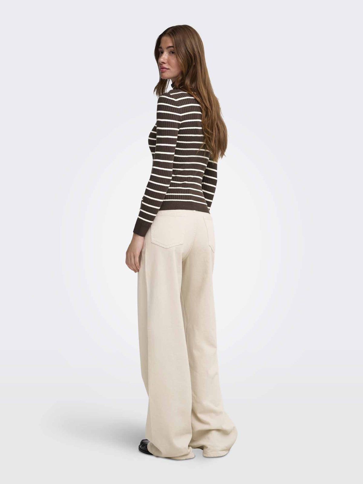 Only Karol Roll, maglia da donna marrone