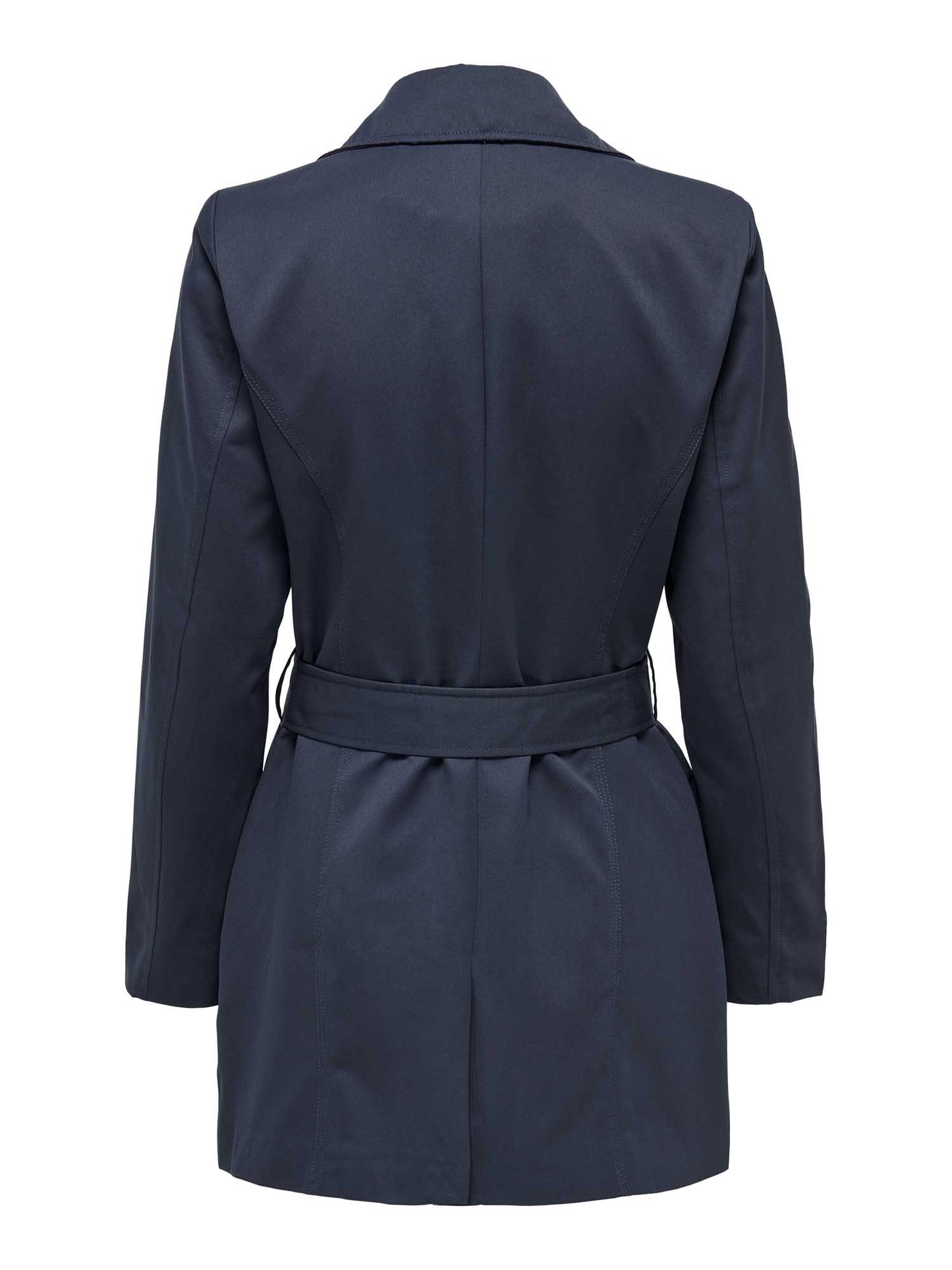 Only Valerie, trench coat blu da donna casual