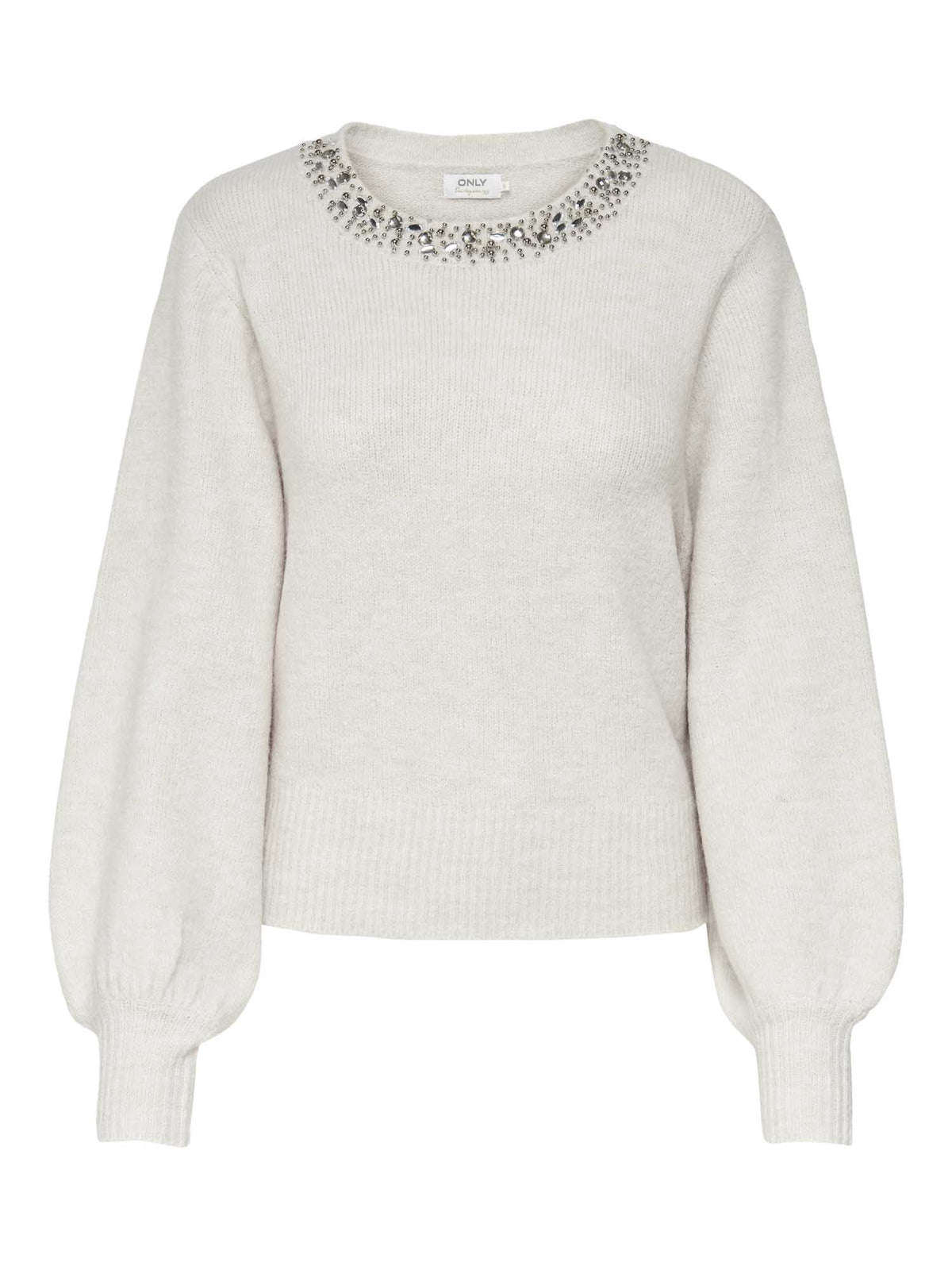 Only elsa maglia da donna panna