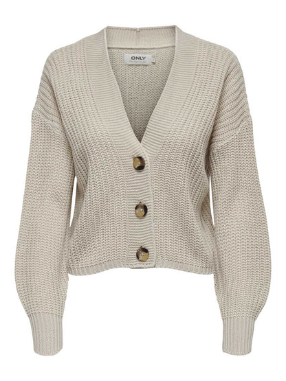ONLY CAROL NICE L/S - BEIGE