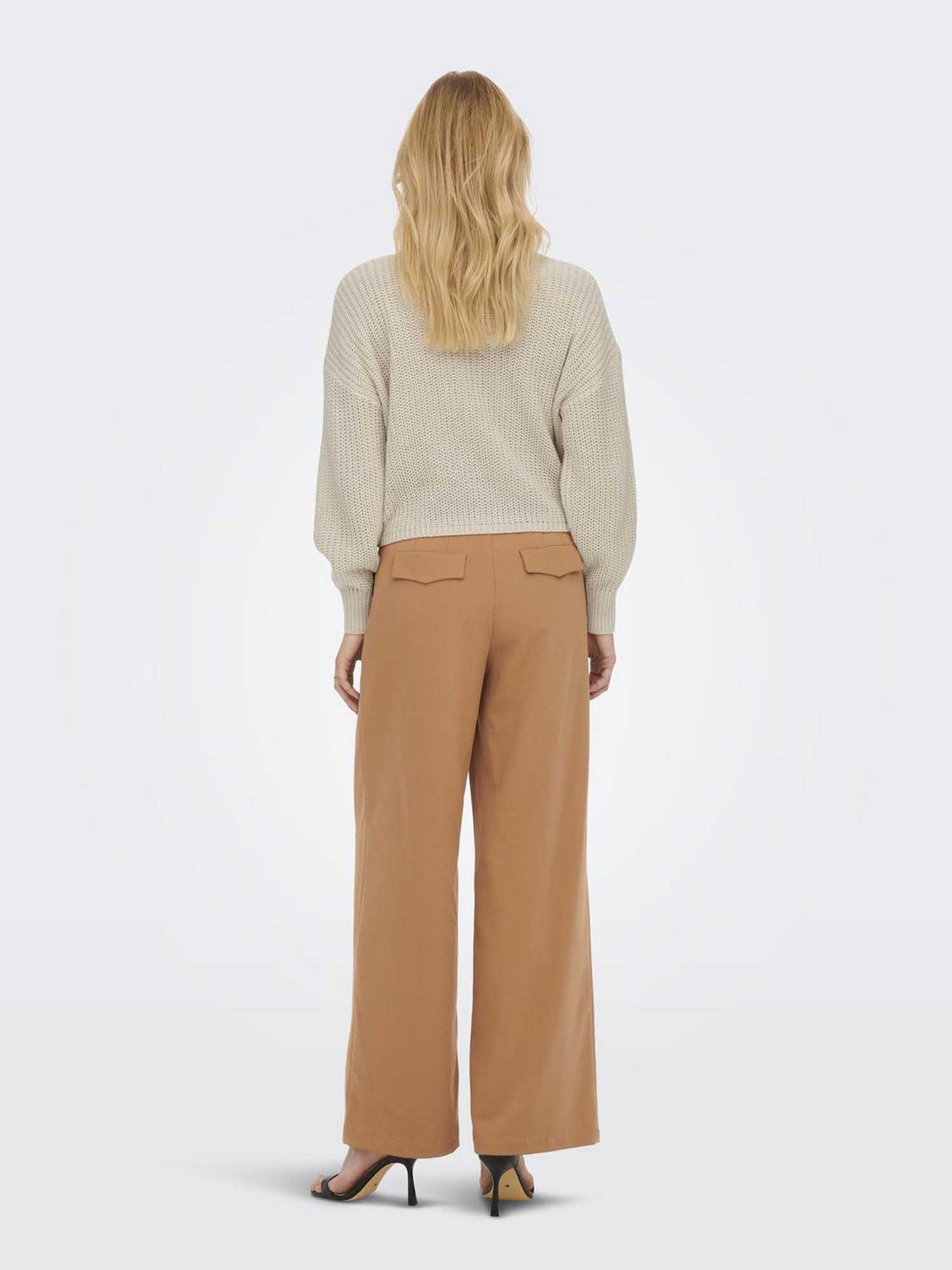 ONLY CAROL NICE L/S - BEIGE