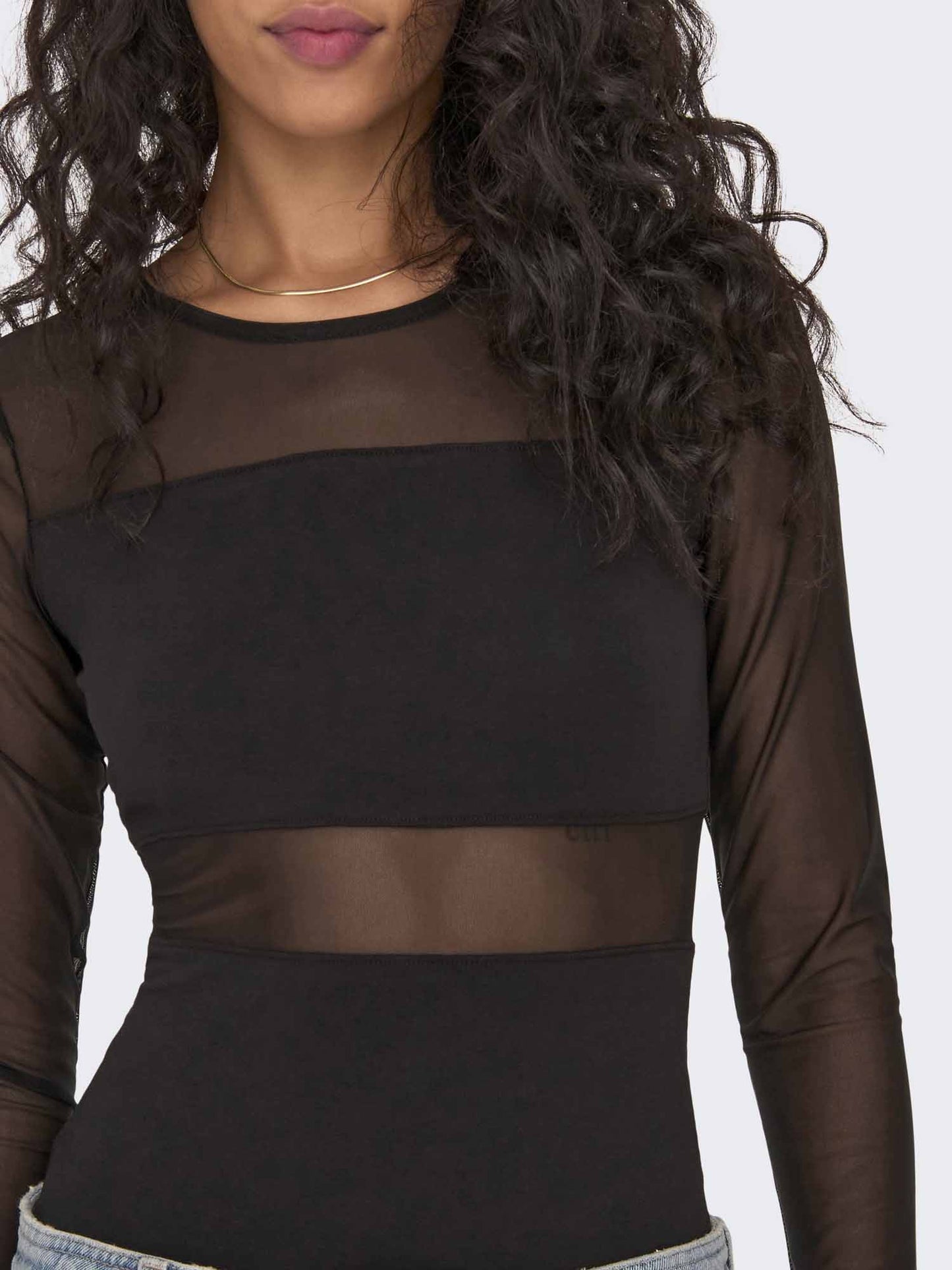 Only Esther, bodysuit da donna nero