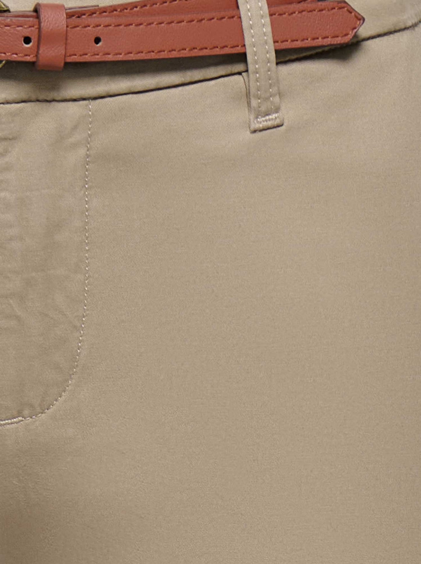 Only Biana, pantaloni chino regular fit da donna in beige