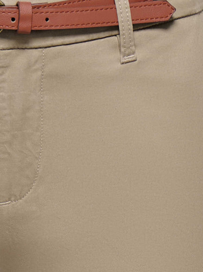 Only Biana, pantaloni chino regular fit da donna in beige