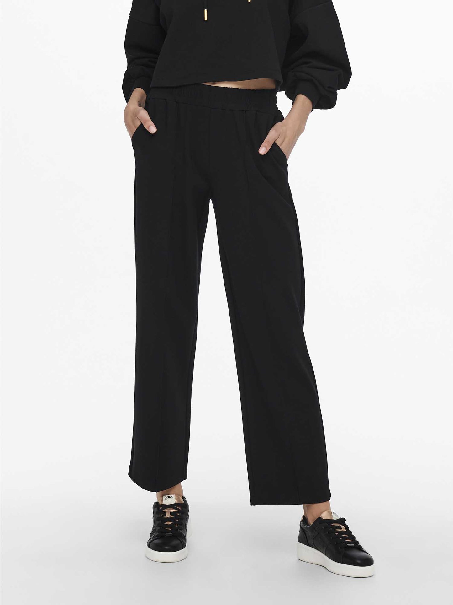 PANTALONE SUKI LIFE VITA MEDIA ONLY DA DONNA NERO