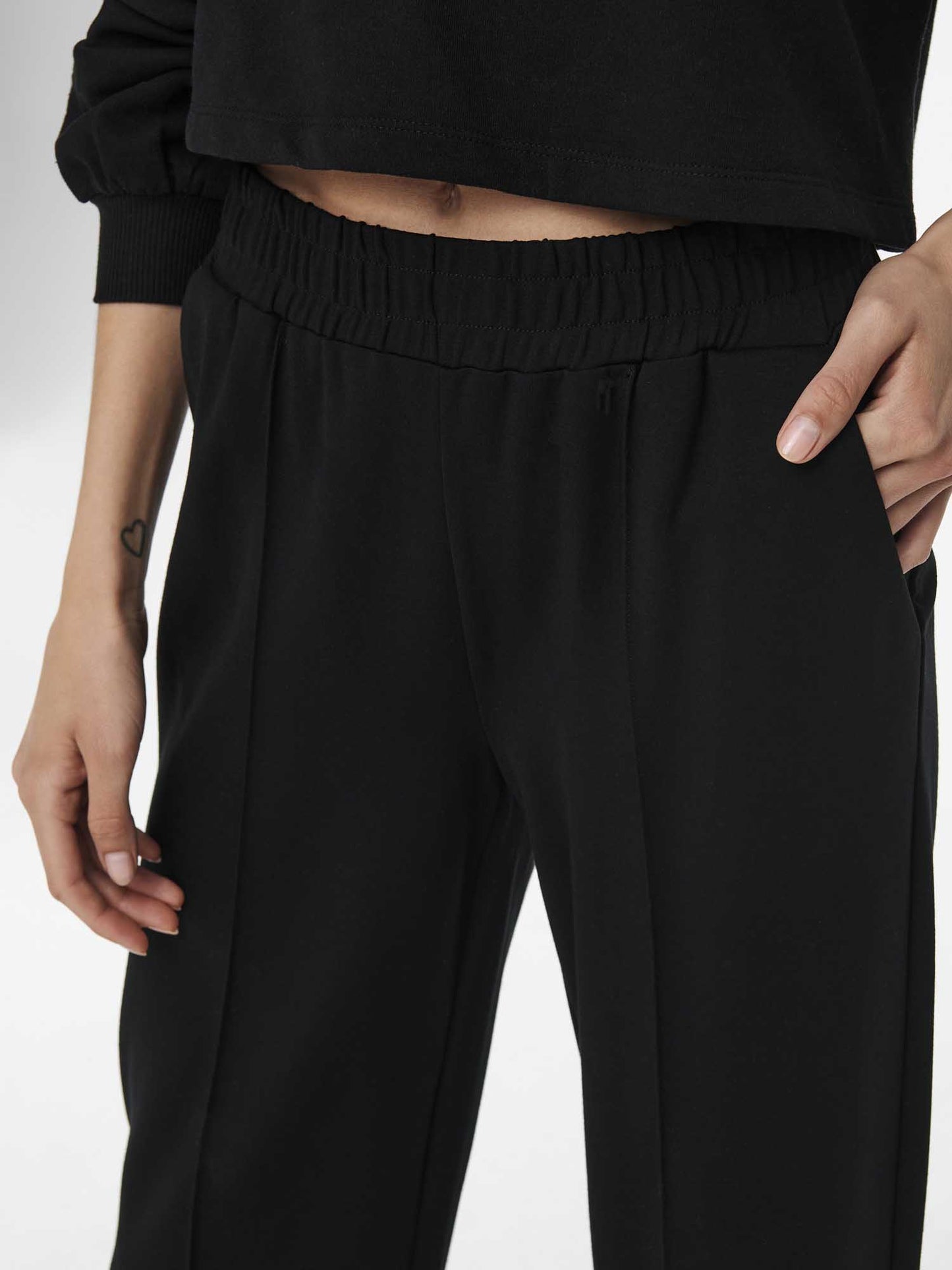 PANTALONE SUKI LIFE VITA MEDIA ONLY DA DONNA NERO