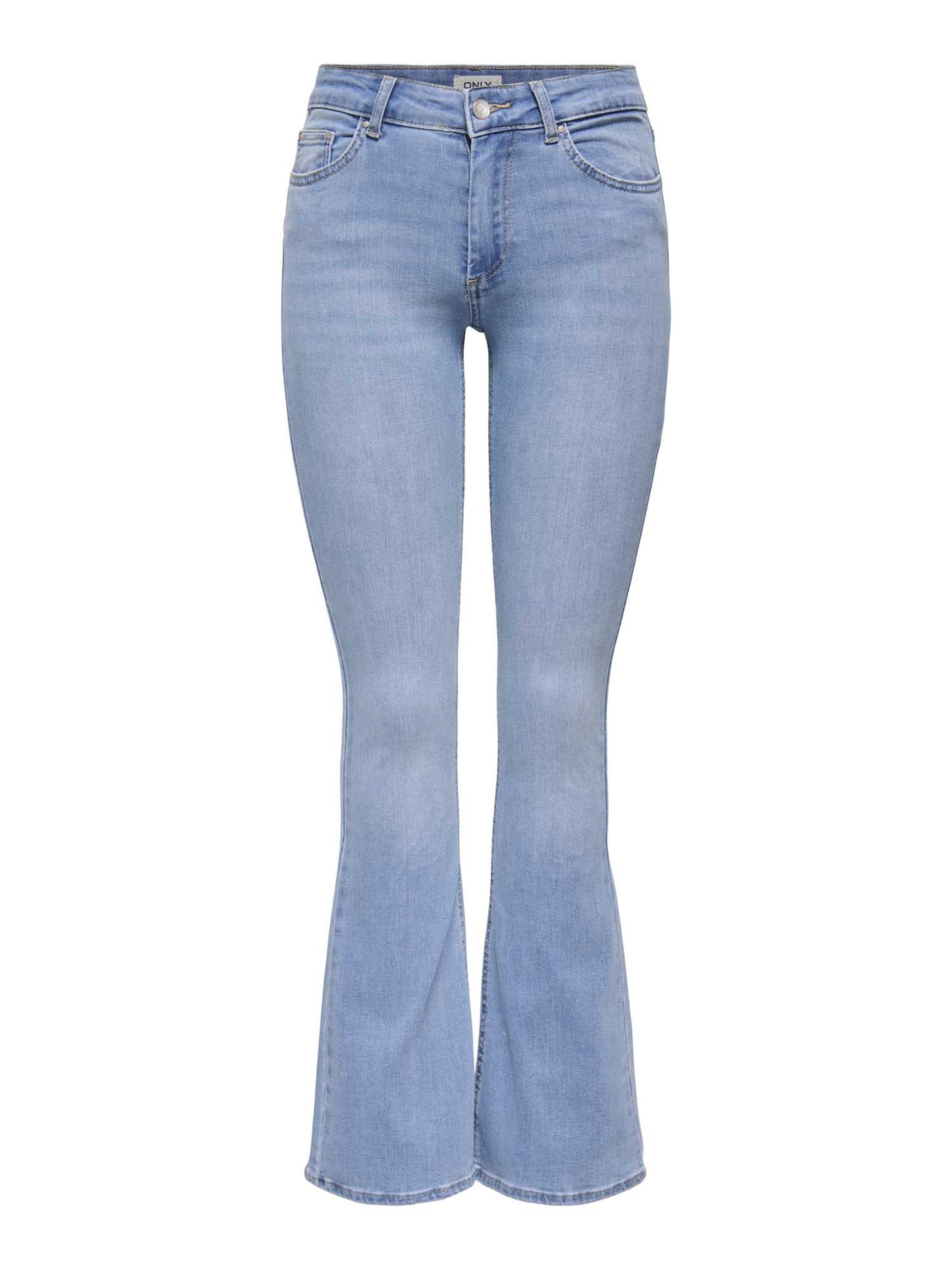 Only Noos Blush, jeans flared donna in denim chiaro
