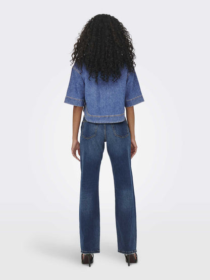 Camicia donna Only Cleo in denim versatile e di tendenza